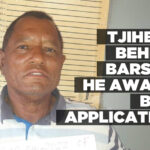 Tjihero behind bars as he awaits bail application