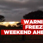 Warning: Freezing weekend ahead