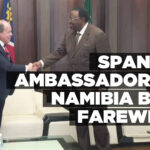 Spanish Ambassador to Namibia bids farewell