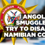 Angolan smugglers try to disarm Namibian cops