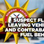 Suspect flees leaving vehicle and contraband fuel behind