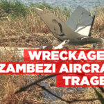 Wreckage of Zambezi aircraft tragedy