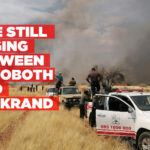 Fire still raging between Rehoboth and Kalkrand