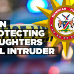 Man protecting daughters kill intruder
