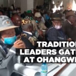 Traditional leaders gather at Ohangwena