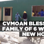 Cvmoan blesses family of 6 with new home