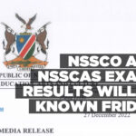 NSSCO and NSSCAS exams results will be known Friday