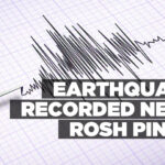 Earthquake recorded near Rosh Pinah
