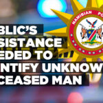 Public’s assistance needed to identify unknown deceased man