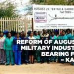 Reform of August 26 military industries bearing fruit – Kapofi