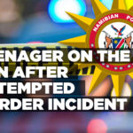 Teenager on the run after attempted murder incident