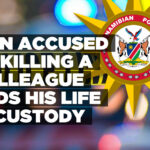 Man accused of killing a colleague ends his life in custody