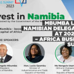 Mbumba Leads Namibian Delegation at 2023 U.S. – Africa Business Summit