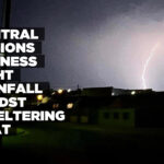 Central regions witness light rainfall amidst sweltering heat