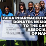 Geka Pharmaceuticals donates N$120 000 to the Cancer Association of Namibia