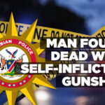 Man found dead with self-inflicted gunshot