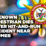 Unknown pedestrian dies after hit-and-run accident near Tsumeb