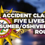 Accident claims five lives on Tsumeb/Oshivello route