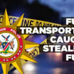 Fuel transporter caught stealing fuel