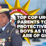 Top cop urges parents to be protective of boys as they are of girls