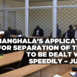 Shanghala’s application for separation of trial to be dealt with speedily – Judge