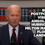 Biden postpones visit to Angola as Hurricane Milton makes Florida landfall