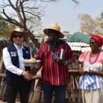 FAO and Japanese delegation visit agricultural projects in Ohangwena