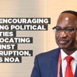 It’s encouraging seeing political parties advocating against corruption, says Noa