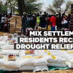 Mix Settlement residents receive drought relief aid