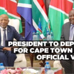 President to depart for Cape Town for official visit