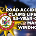 Road accident claims life of 34-year-old man in Windhoek