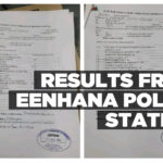 Results from Eenhana Police Station
