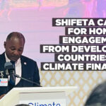 Shifeta calls for honest engagement from developed countries on climate finance