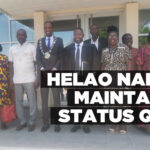 Helao Nafidi maintains status quo