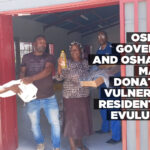 Oshana Governor and Oshakati Mayor donate to vulnerable residents of Evululuko