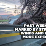 Past weekend marked by strong winds and rain, more expected