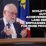 Schlettwein outlines achievements in land reform, emphasises need for more progress