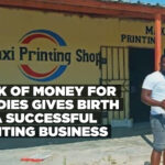 Lack of money for studies gives birth to a successful printing business
