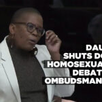 Dausab shuts down homosexuality debate on Ombudsman bill