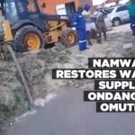 NamWater restores water supply to Ondangwa, Omuthiya