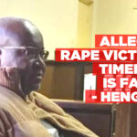 Hengari denies meeting rape victim in year of alleged rape offence