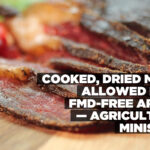 Agriculture ministry clarifies regulations on meat movement into FMD-free zone