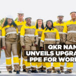 QKR Namibia Navachab Gold Mine unveils safety PPE gear