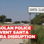 Angolan police prevent Santa Clara disruption