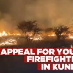 WILDFIRES: Kunene governor appeals for young volunteer firefighters