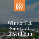 At Elisenheim we look out for all our residents, including the furry and feathered ones