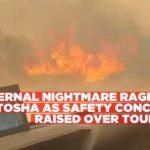 Infernal nightmare rages on at Etosha as safety concerns raised over tourists