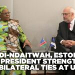 President Nandi-Ndaitwah meets Estonian counterpart at UNGA