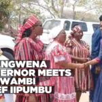 Ohangwena Governor meets Uukwambi Chief Iipumbu
