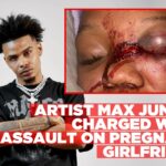 Artist Max Junior charged with assault on pregnant girlfriend